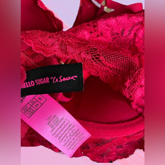 Hello Sugar Push Up Lace Bra - Picture 7 of 7